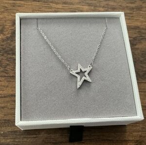 Welmatch Star CZ Necklace